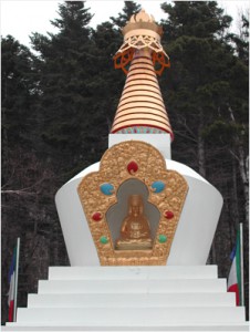 Stupa-statue
