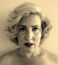 Alice after the transformation into Marilyn
