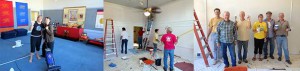 In Santa Rosa, exuberant work crews provided a major uplift to the Santa Rosa Shambhala Center over two weekends in October, deep-cleaning the Shrine Room and environs, and painting the recently annexed Community Room in preparation for Acharya Richard John's arrival in November.