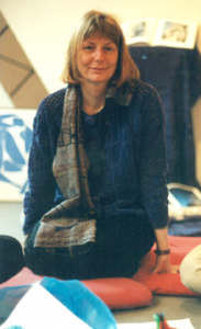 2004, Melissa teaching Karuna Training in Germany