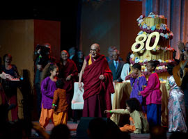 Dalai Lama 80
