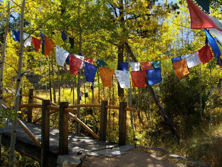 Fall prayer flags by Greg Smith